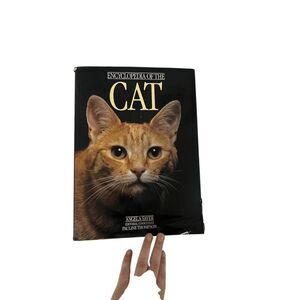 Encyclopedia of the Cat by Angela Sayer Hardcover in Good Condition Great Coffee